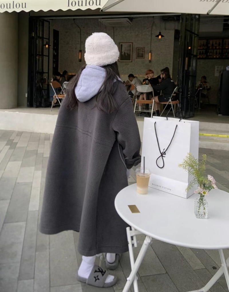 ETEMOY韓國直郵女裝新款熱賣真品人氣24秋冬職業中長款大衣ETEMOY中長款大衣