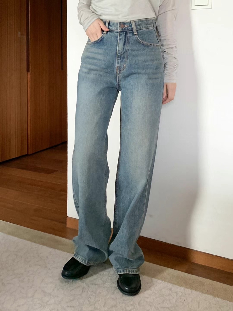 PUBLIC&CO GIRL韓國直郵東大門代購女裝新品推薦牛仔褲PUBLIC&CO GIRL牛仔褲