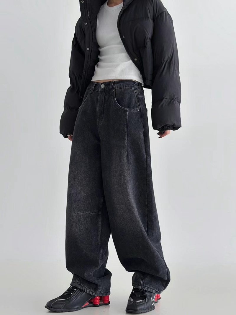 PUBLIC&CO GIRL韓國直郵東大門代購女裝新款推薦牛仔褲PUBLIC&CO GIRL牛仔褲