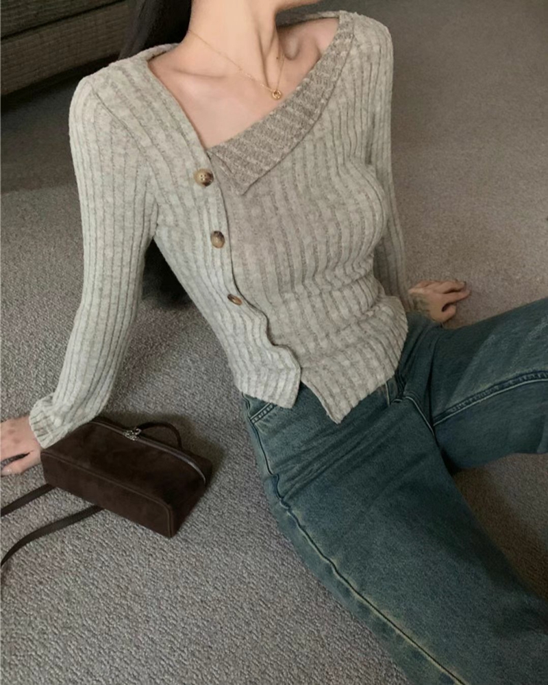 ETEMOY韓國直郵女裝新款休閑熱賣職業真品人氣24秋冬針織衫ETEMOY針織衫