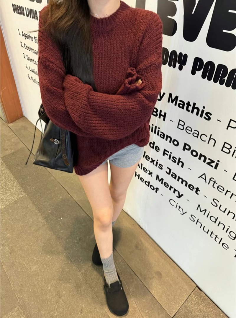 ETEMOY直郵韓國代購女裝新款人氣推薦真品休閑24秋冬針織衫保暖ETEMOY針織衫