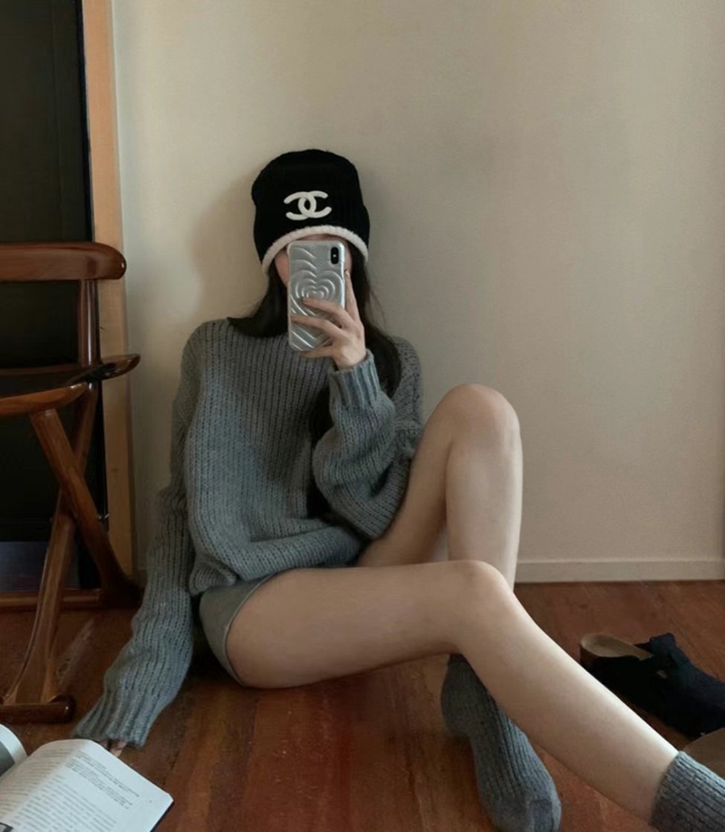 ETEMOY直郵韓國代購女裝新款人氣推薦真品休閑24秋冬針織衫保暖ETEMOY針織衫