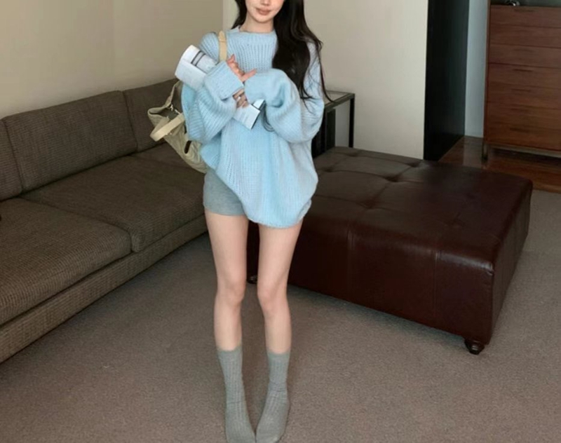 ETEMOY直郵韓國代購女裝新款人氣推薦真品休閑24秋冬針織衫保暖ETEMOY針織衫圖色2