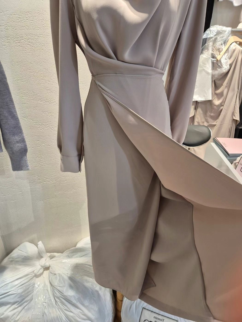 ETEMOY直郵韓國代購女裝新款24秋冬休閑熱賣推薦職業連衣裙ETEMOY連衣裙