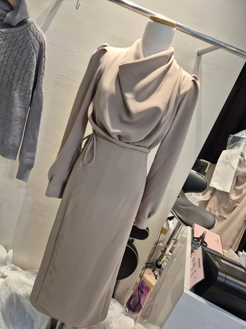 ETEMOY直郵韓國代購女裝新款24秋冬休閑熱賣推薦職業連衣裙ETEMOY連衣裙