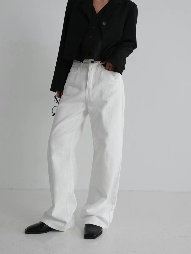 PUBLIC&CO GIRL韓國直郵東大門代購女裝新品職業牛仔褲PUBLIC&CO GIRL牛仔褲
