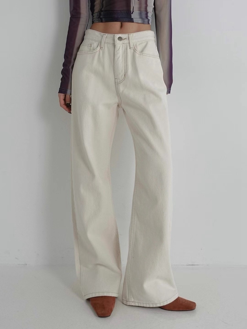 PUBLIC&CO GIRL韓國直郵東大門代購女裝新品職業牛仔褲PUBLIC&CO GIRL牛仔褲圖色2
