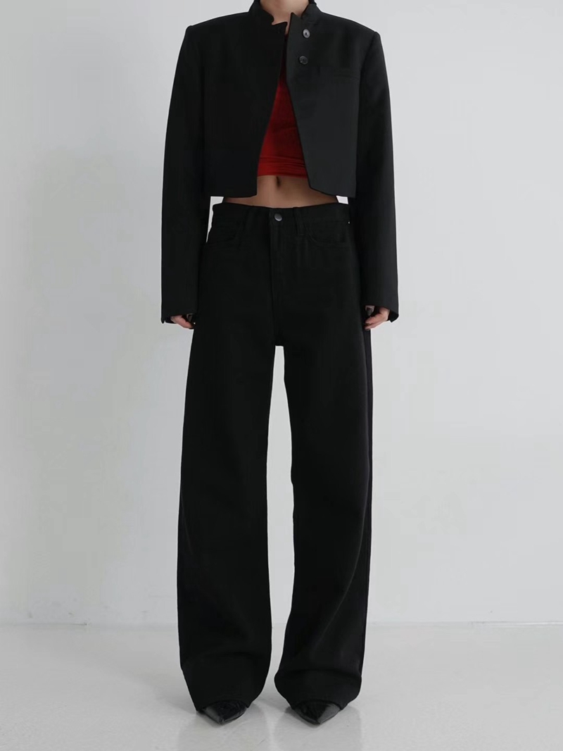 PUBLIC&CO GIRL韓國直郵東大門代購女裝新品職業牛仔褲PUBLIC&CO GIRL牛仔褲圖色3