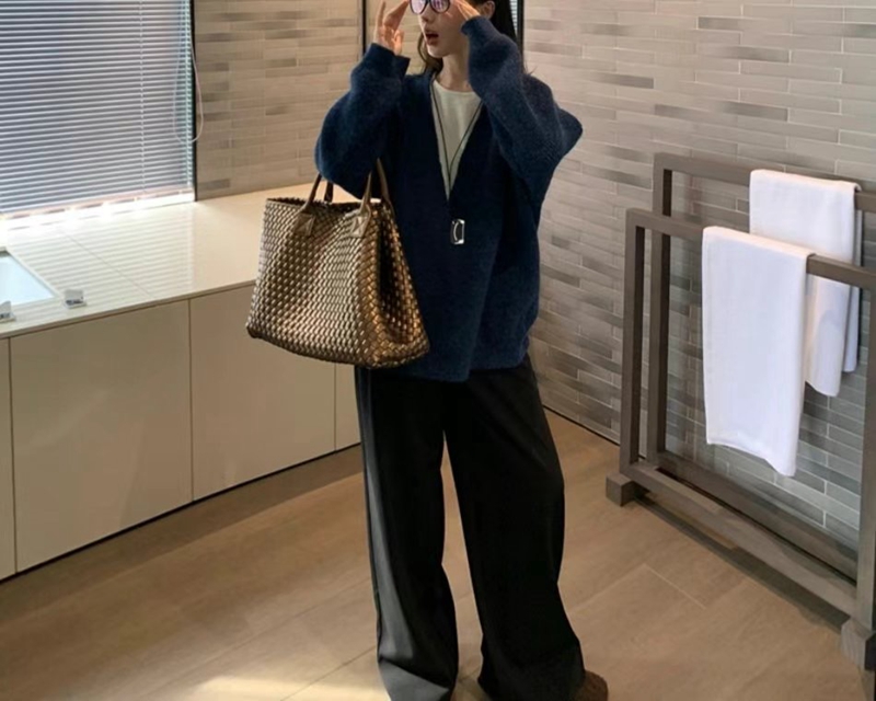 ETEMOY韓國直郵東大門實拍女裝新品熱賣職業24秋冬推薦針織衫ETEMOY針織衫