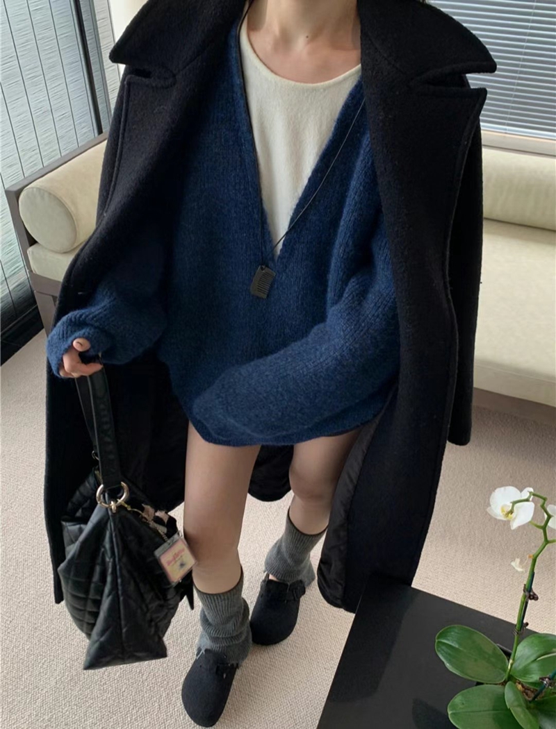 ETEMOY韓國直郵東大門實拍女裝新品熱賣職業24秋冬推薦針織衫ETEMOY針織衫