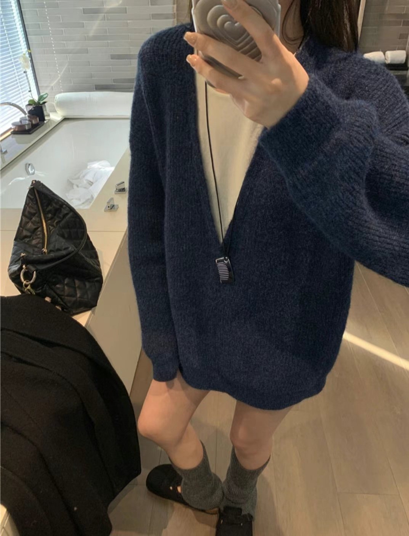 ETEMOY韓國直郵東大門實拍女裝新品熱賣職業24秋冬推薦針織衫ETEMOY針織衫