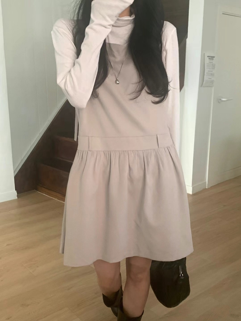 JEIIN韓國直郵東大門實拍女裝新品推薦真品24秋冬休閑連衣裙JEIIN連衣裙圖色2