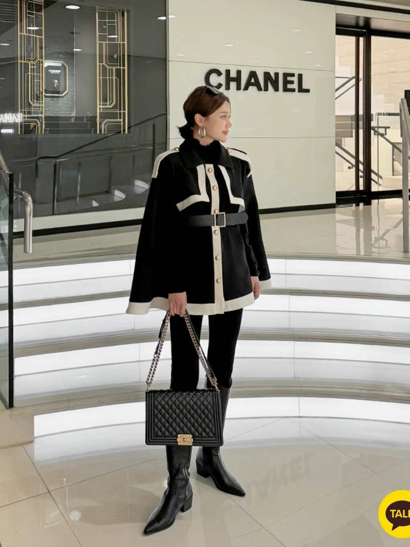 HEE SHOP韓國直郵東大門代購女裝新款時尚職業推薦短款大衣HEE SHOP短款大衣
