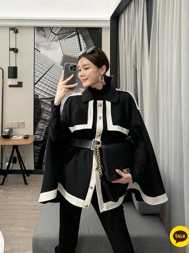 HEE SHOP韓國直郵東大門代購女裝新款時尚職業推薦短款大衣HEE SHOP短款大衣圖色2