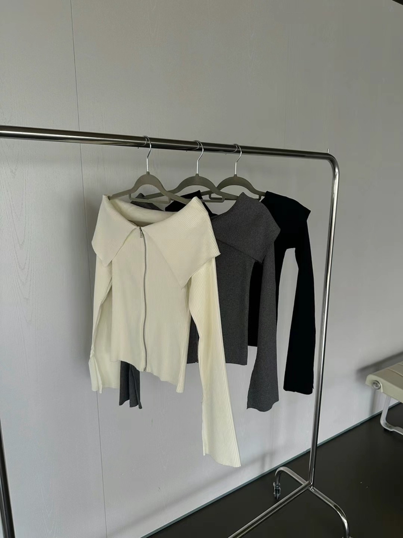 HWYL直郵韓國代購女裝新款真品休閑職業時尚24秋冬熱賣針織衫ELMU針織衫