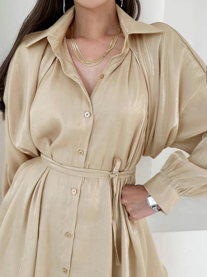 HEE SHOP直郵韓國代購女裝新款真品熱賣人氣時尚連衣裙含腰繩HEE SHOP連衣裙