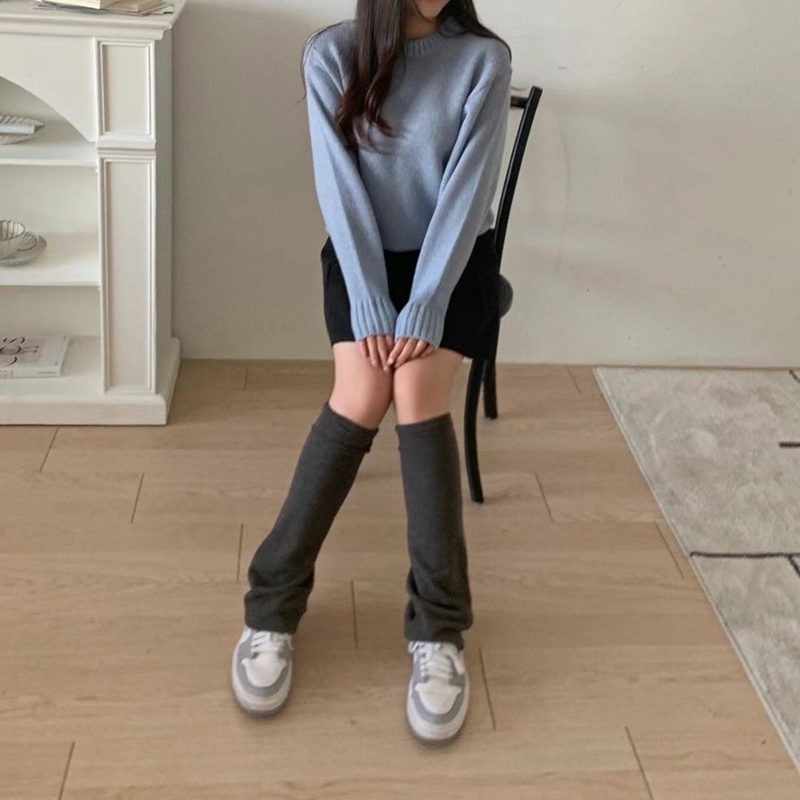 PUDDING韓國直郵東大門實拍女裝新款休閑職業時尚24秋冬襪子PUDDING襪子