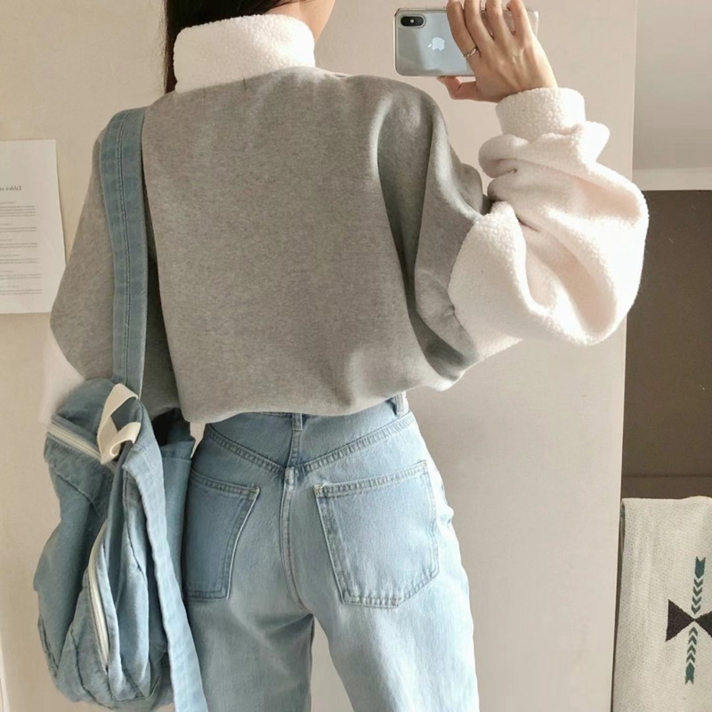 PUDDING直郵韓國代購女裝新款24秋冬休閑真品職業短款大衣拉鏈PUDDING短款大衣