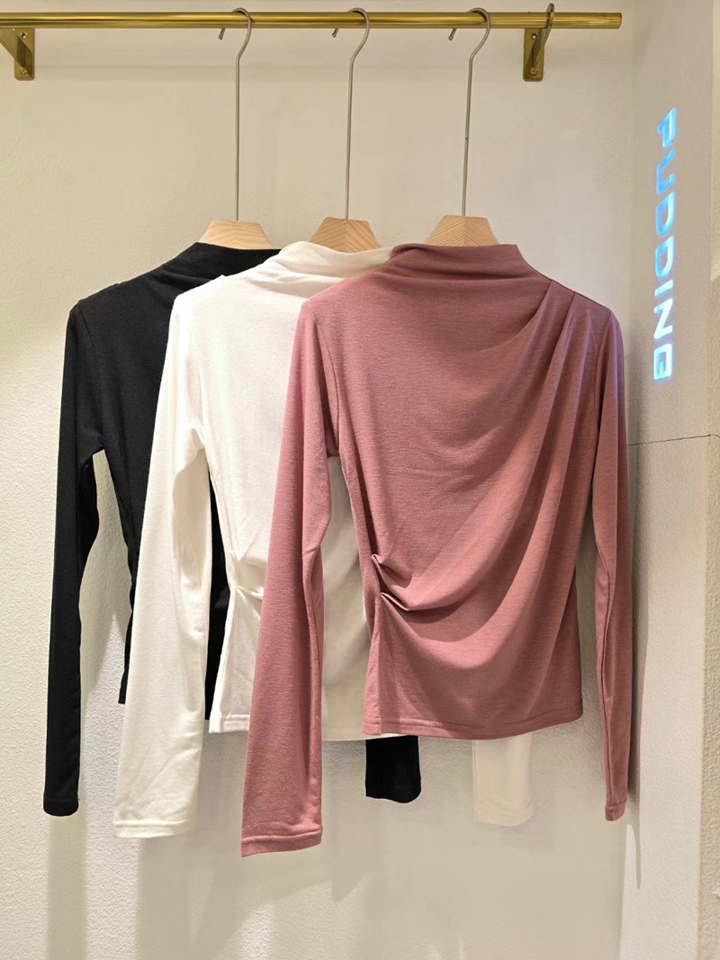 PUDDING直郵韓國代購女裝新品真品推薦休閑24秋冬時尚長袖T恤PUDDING長袖T恤