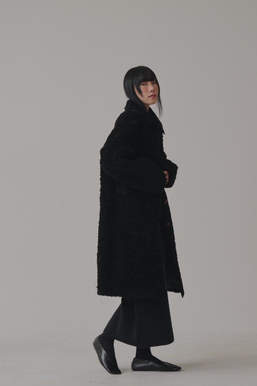 aTHeA直郵韓國代購女裝新品時尚熱賣職業真品人氣中長款大衣ATHEA中長款大衣