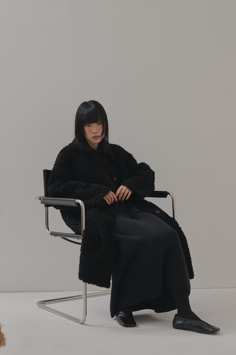aTHeA直郵韓國代購女裝新品時尚熱賣職業真品人氣中長款大衣ATHEA中長款大衣