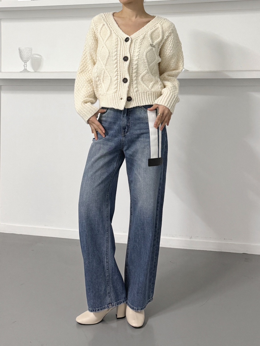 iaAn韓國直郵女裝新款推薦人氣時尚熱賣真品休閑24秋冬針織衫iaAn針織衫