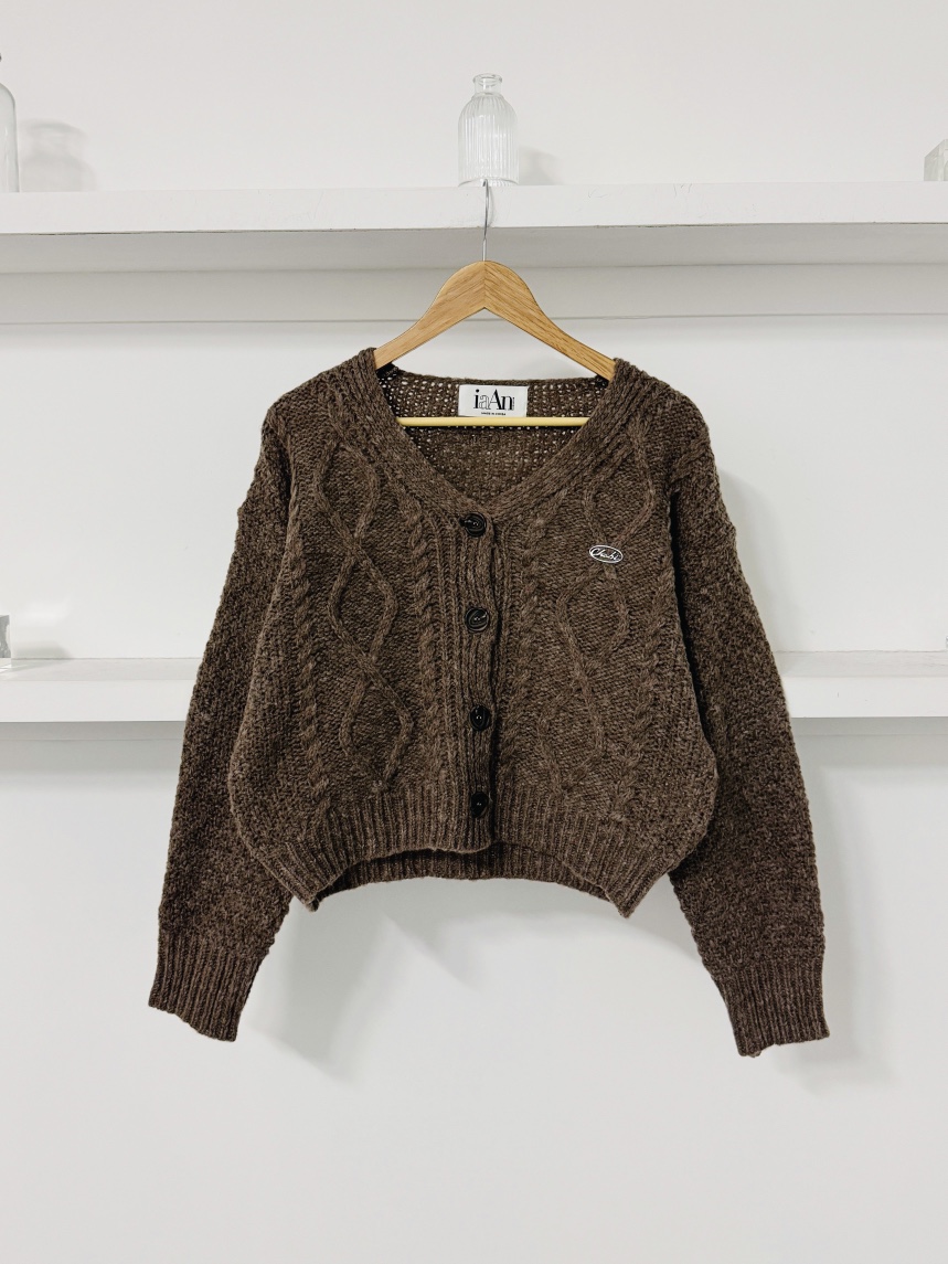 iaAn韓國直郵女裝新款推薦人氣時尚熱賣真品休閑24秋冬針織衫iaAn針織衫圖色2