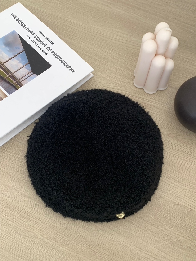 rou.tine韓國直郵東大門實拍女裝新款休閑人氣24秋冬職業帽子ANDYOUBROWN帽子圖色3