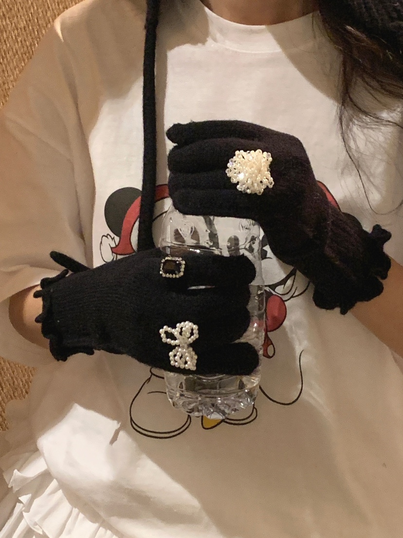 JKICHI直郵韓國代購女裝新款時尚人氣推薦休閑職業真品手套EDIT手套