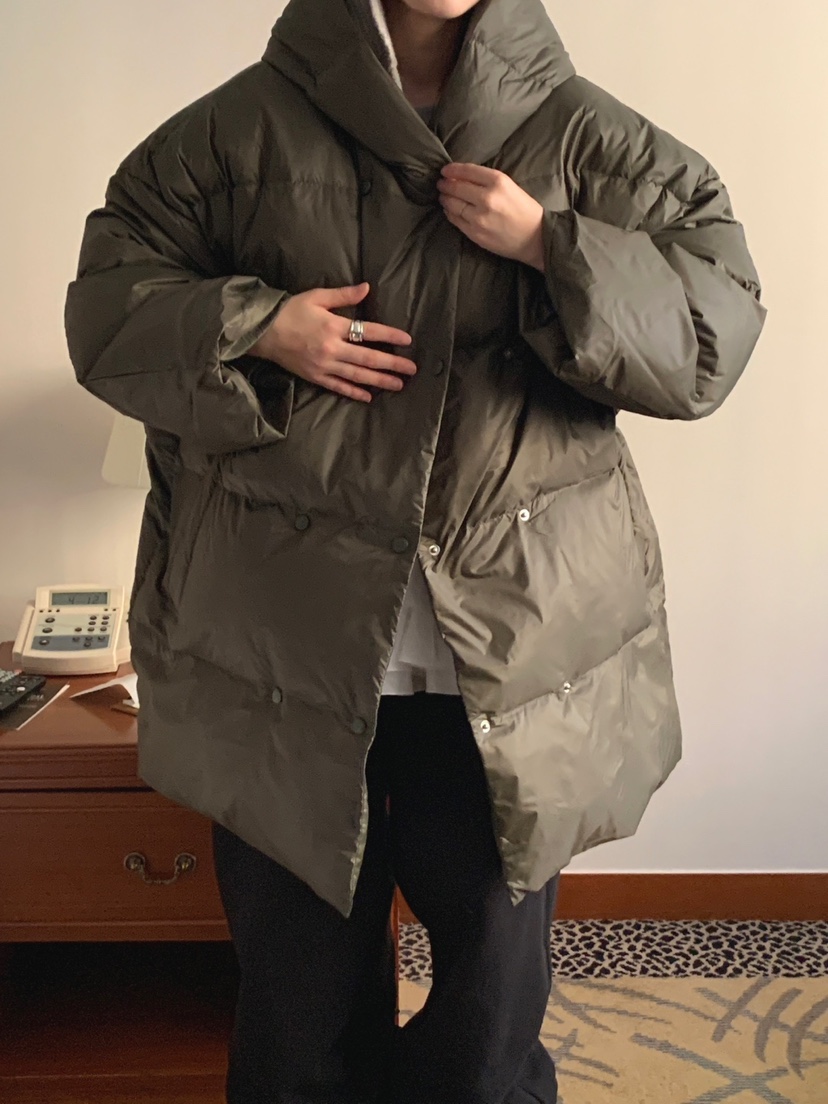 JKICHI韓國直郵東大門實拍女裝新品24秋冬熱賣短款羽絨服鴨絨EDIT短款羽絨服
