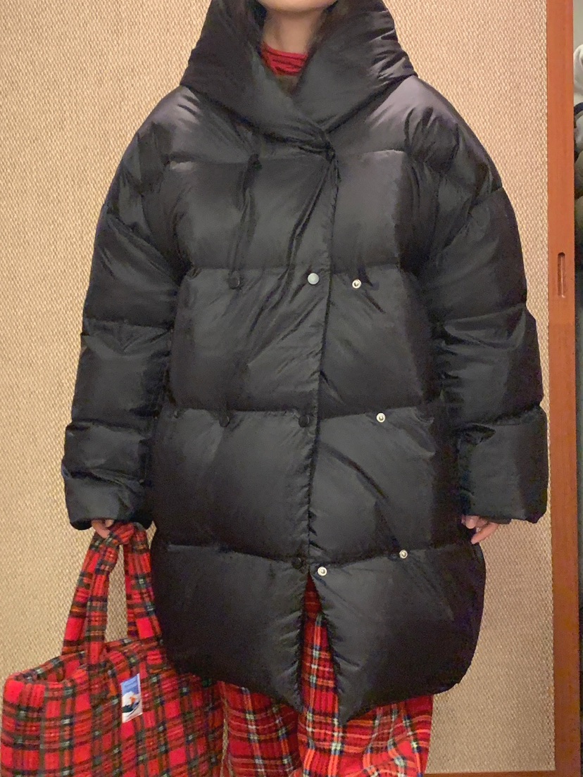 JKICHI韓國直郵東大門實拍女裝新品24秋冬熱賣短款羽絨服鴨絨EDIT短款羽絨服