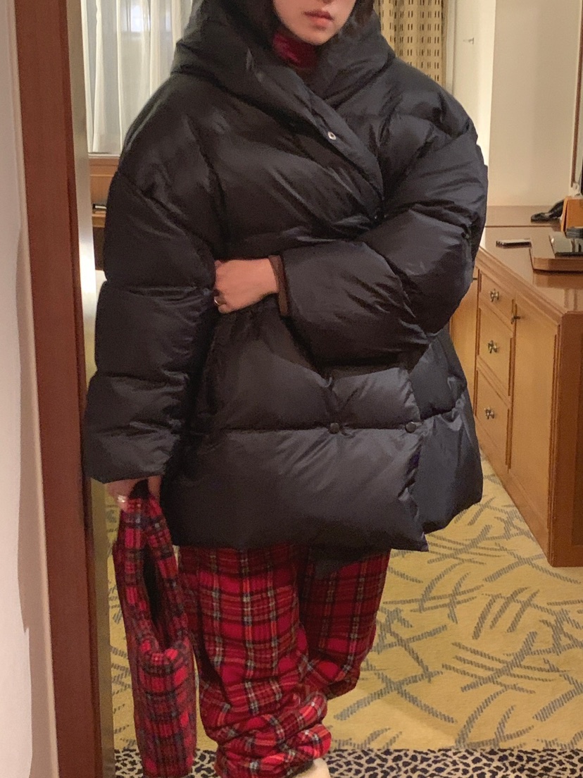 JKICHI韓國直郵東大門實拍女裝新品24秋冬熱賣短款羽絨服鴨絨EDIT短款羽絨服