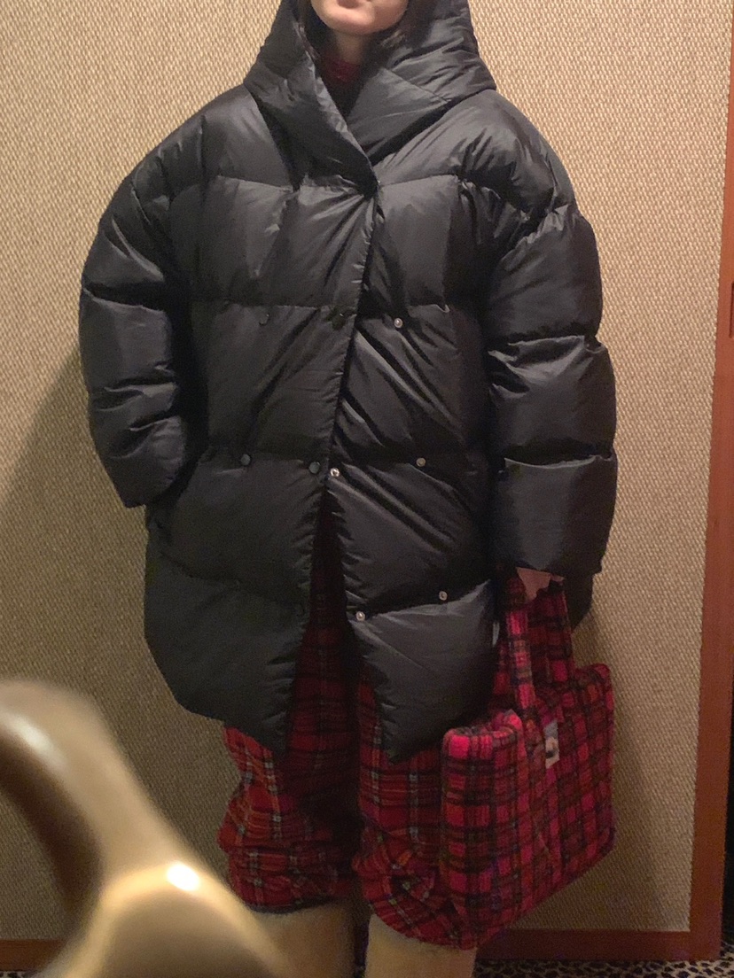 JKICHI韓國直郵東大門實拍女裝新品24秋冬熱賣短款羽絨服鴨絨EDIT短款羽絨服圖色2