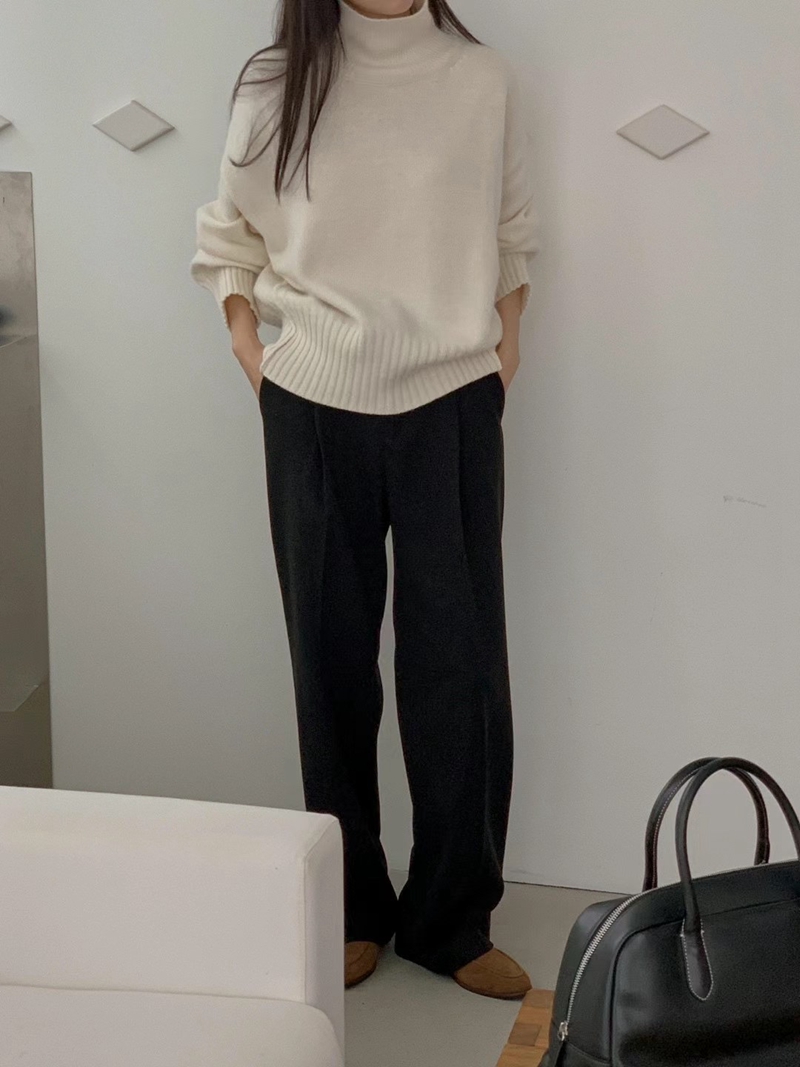 MUYBIEN韓國直郵東大門代購女裝新品真品時尚職業休閑針織衫ONEAND針織衫