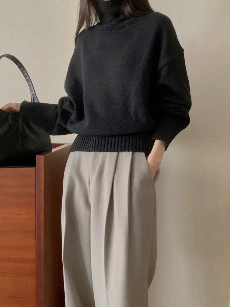 MUYBIEN韓國直郵東大門代購女裝新品真品時尚職業休閑針織衫ONEAND針織衫圖色3左三色