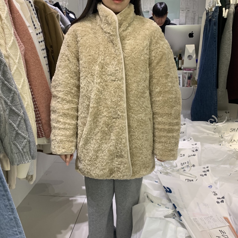 GABRIELLE直郵韓國代購女裝新款24秋冬熱賣休閑人氣夾克毛皮GABRIELLE夾克圖色2