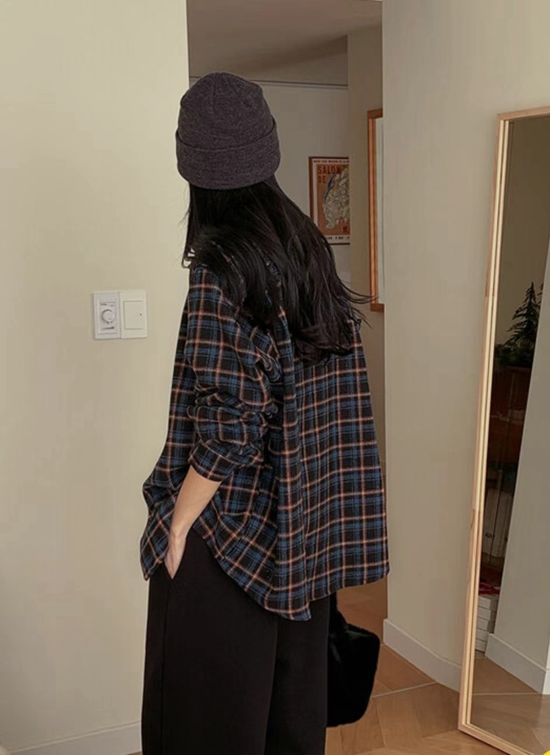 NATTY直郵韓國代購女裝新品職業24秋冬熱賣人氣真品襯衫蕾絲衫NATTY襯衫/蕾絲衫