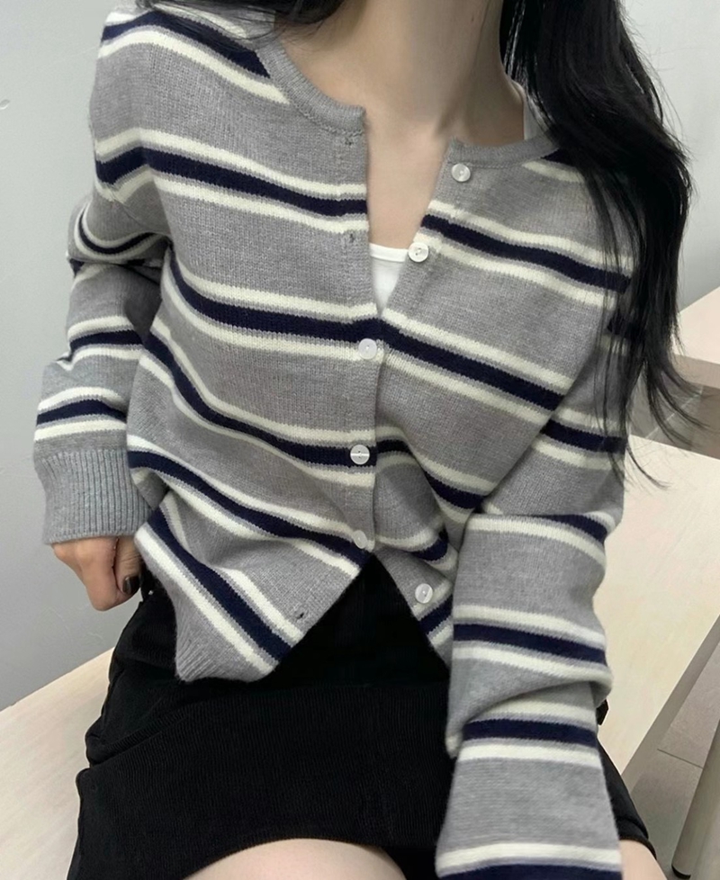 NATTY韓國直郵東大門代購女裝新品熱賣休閑24秋冬人氣針織衫NATTY針織衫