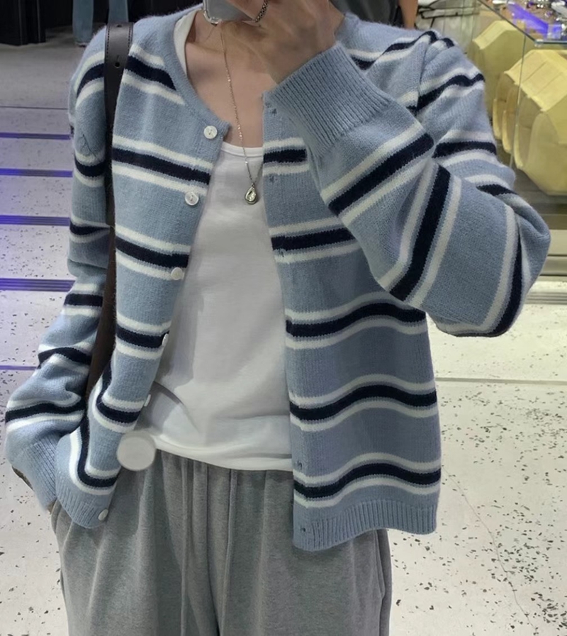 NATTY韓國直郵東大門代購女裝新品熱賣休閑24秋冬人氣針織衫NATTY針織衫圖色2