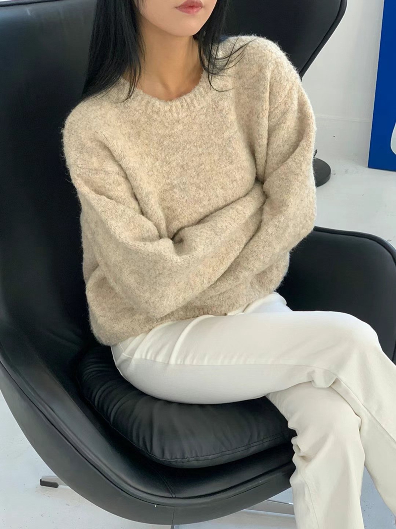 CHEMI韓國直郵東大門代購女裝新款人氣24秋冬熱賣真品針織衫SECOND OTHER針織衫圖色5