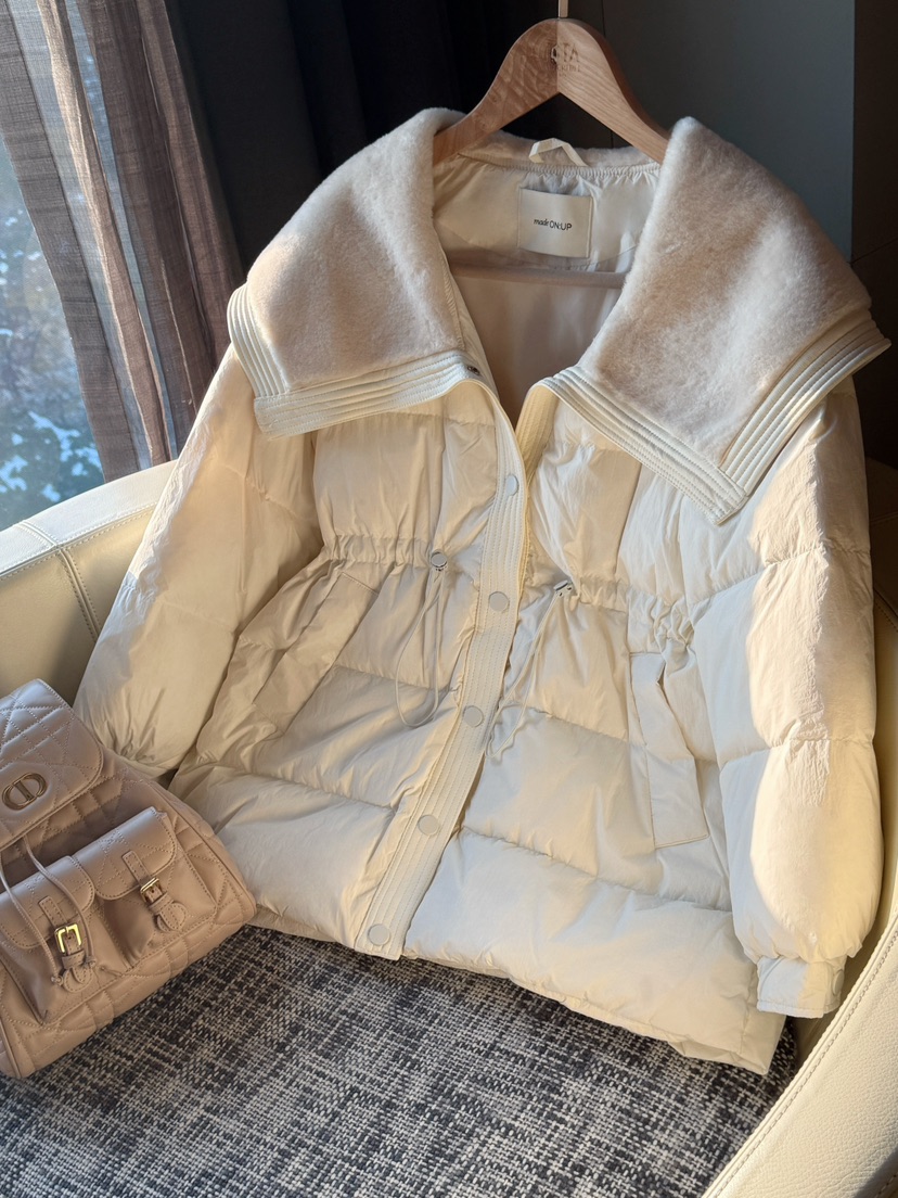 ON:UP韓國直郵東大門實拍女裝新品職業人氣時尚推薦短款羽絨服ON:UP短款羽絨服