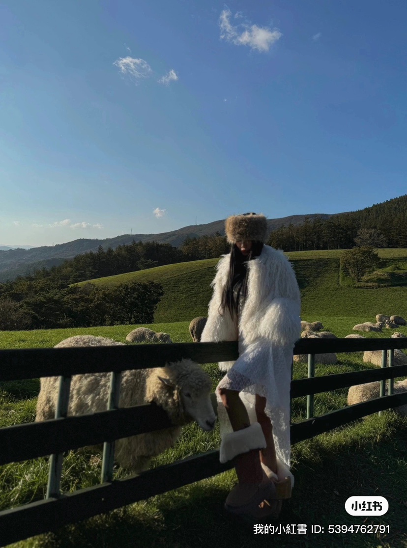 ABBEYLEE直郵韓國代購女裝新款休閑人氣推薦真品熱賣夾克毛皮ABBEYLEE夾克