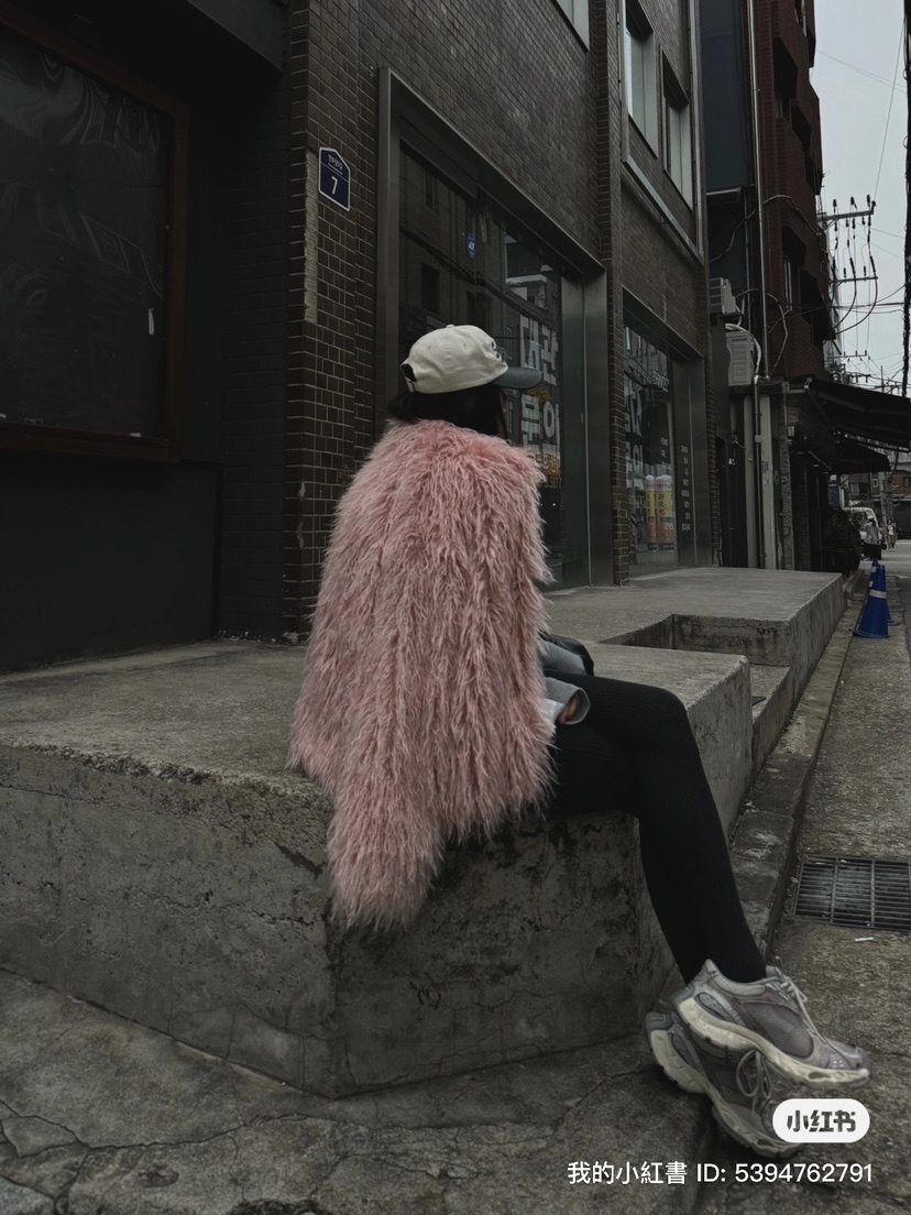 ABBEYLEE直郵韓國代購女裝新款休閑人氣推薦真品熱賣夾克毛皮ABBEYLEE夾克