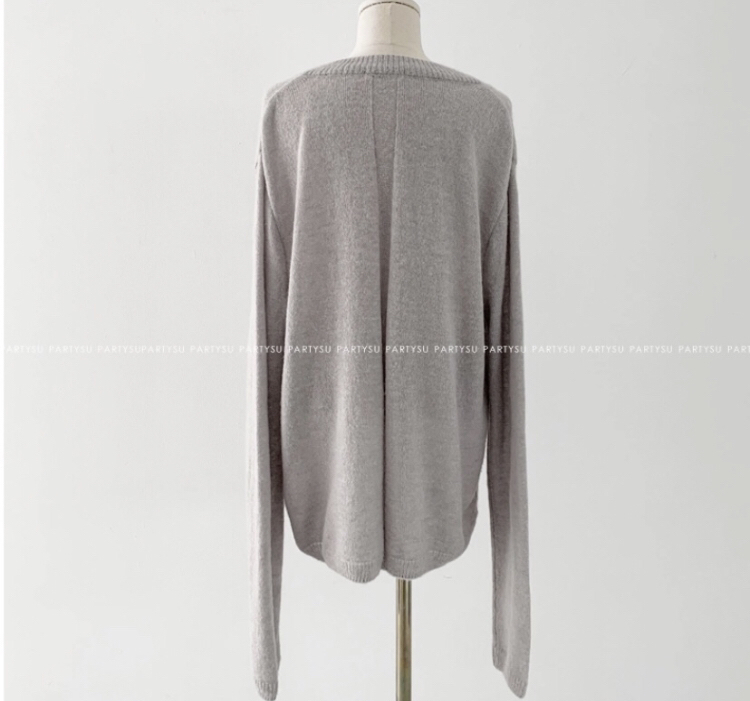 paper moon韓國直郵女裝新品熱賣時尚職業真品針織衫羊駝毛paper moon針織衫