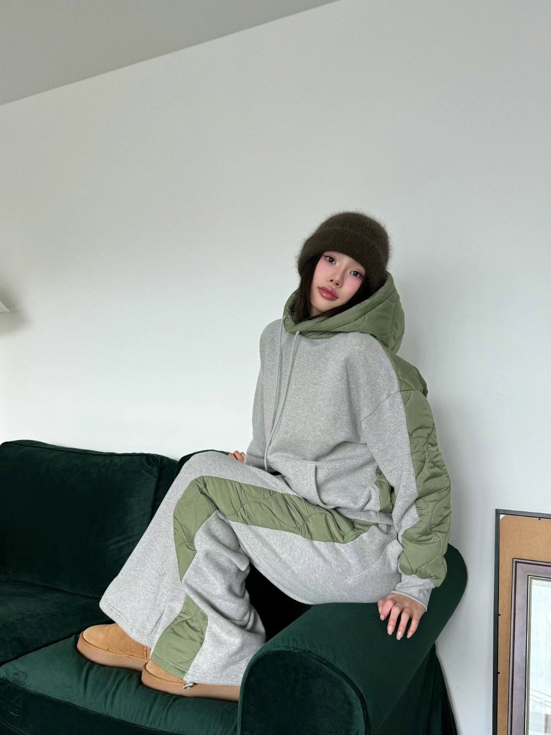 LOSTILE韓國直郵東大門代購女裝新品24秋冬推薦時尚休閑套裝THE ZOA套裝