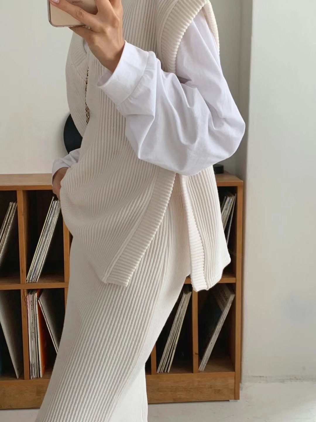 LOSTILE韓國直郵女裝新品時尚休閑真品人氣24秋冬熱賣職業套裝THE ZOA套裝