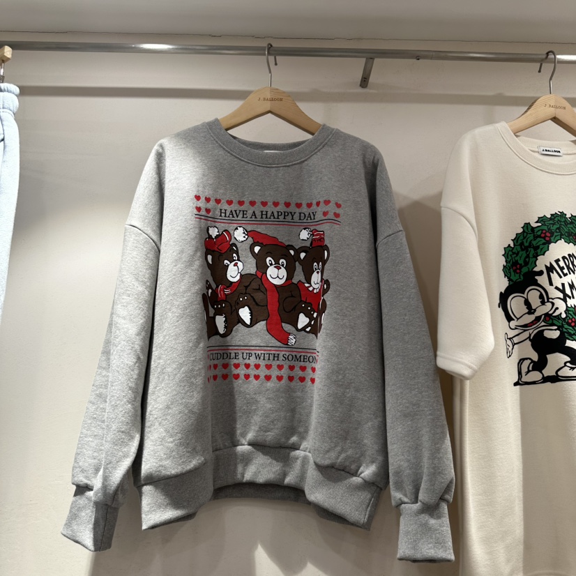 J.BALLOON韓國直郵東大門代購女裝新品人氣真品職業衛衣加絨J.BALLOON衛衣圖色1
