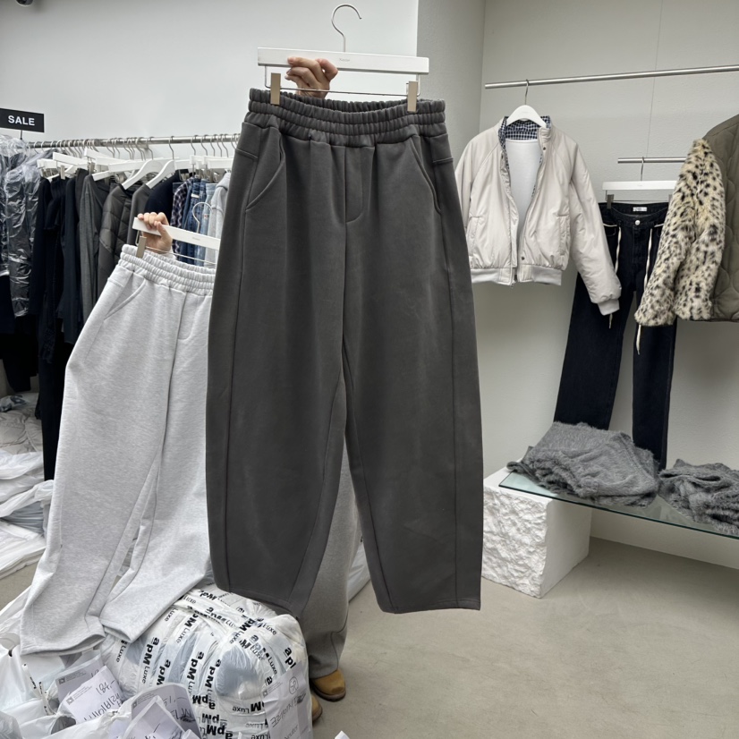 NEUTER直郵韓國代購女裝新品人氣24秋冬真品時尚休閑褲加絨NEUTER休閑褲圖色2