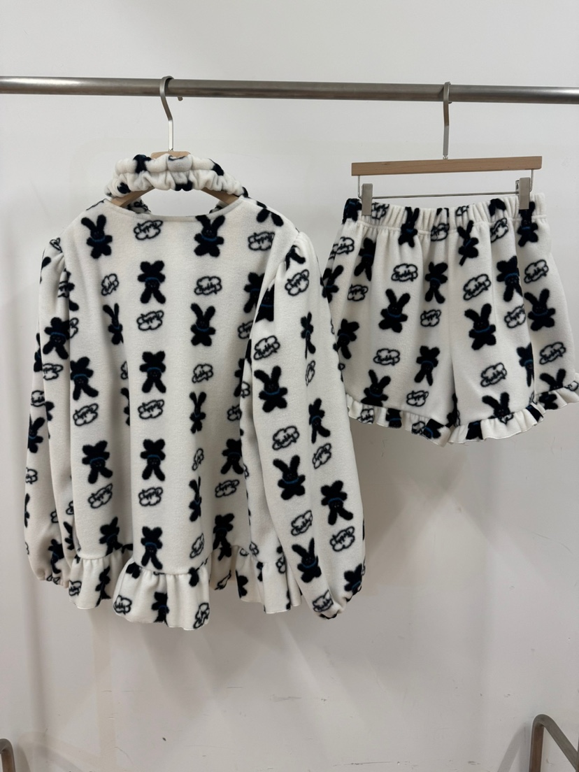 Something/FANCY韓國直郵東大門實拍女裝新品職業套裝三件套抓絨Something/FANCY套裝