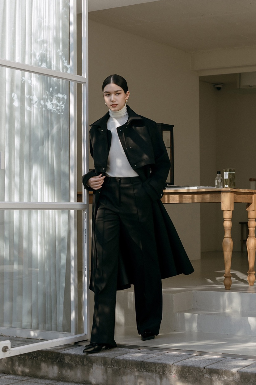 rou.tine直郵韓國代購女裝新品時尚人氣職業休閑推薦休閑褲ANDYOUBROWN休閑褲